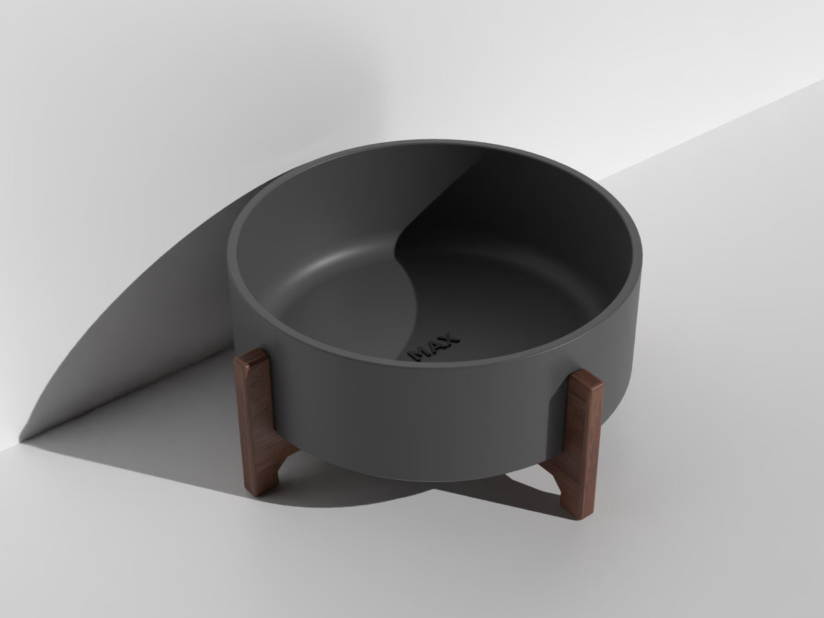 Pet Food & Water Bowl - Neutral