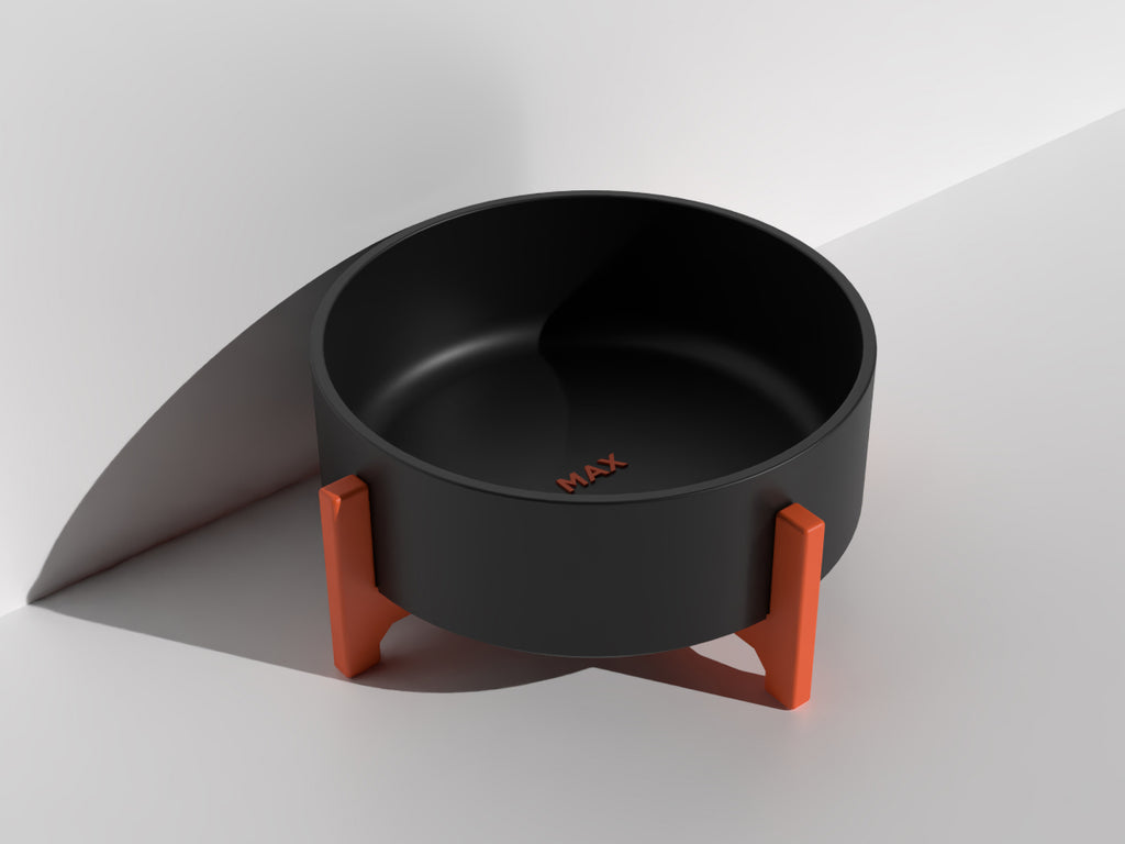 Pet Food & Water Bowl - Bold