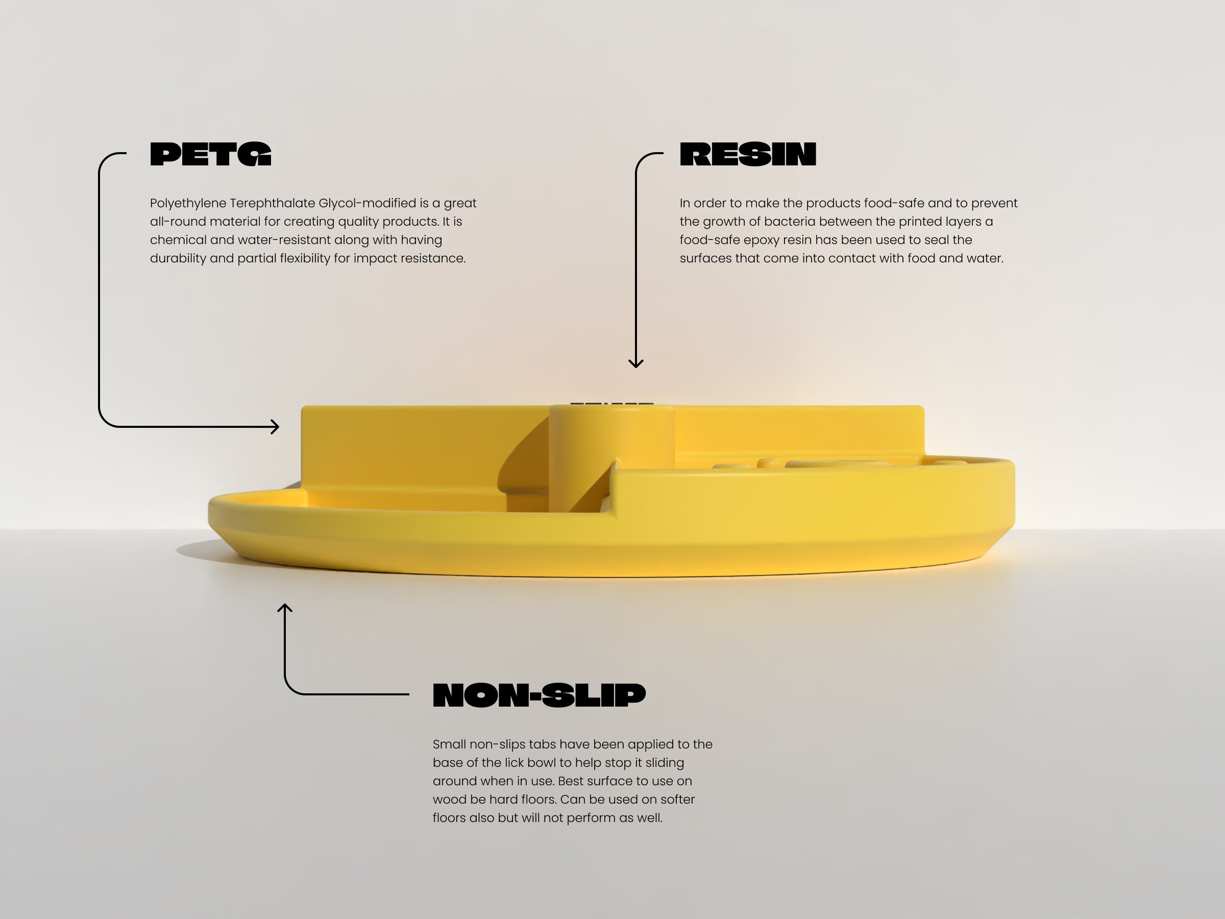 Multi-level Lick Bowl